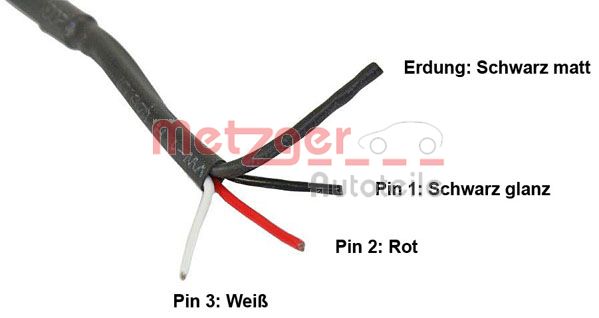 METZGER 0903207 Sensor, Nockenwellenposition